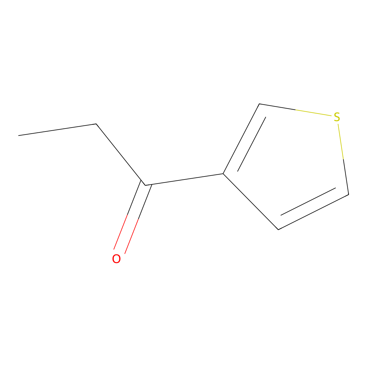 1-(Thiophen-3-yl)propan-1-one molecular structure, CAS 51179-52-3