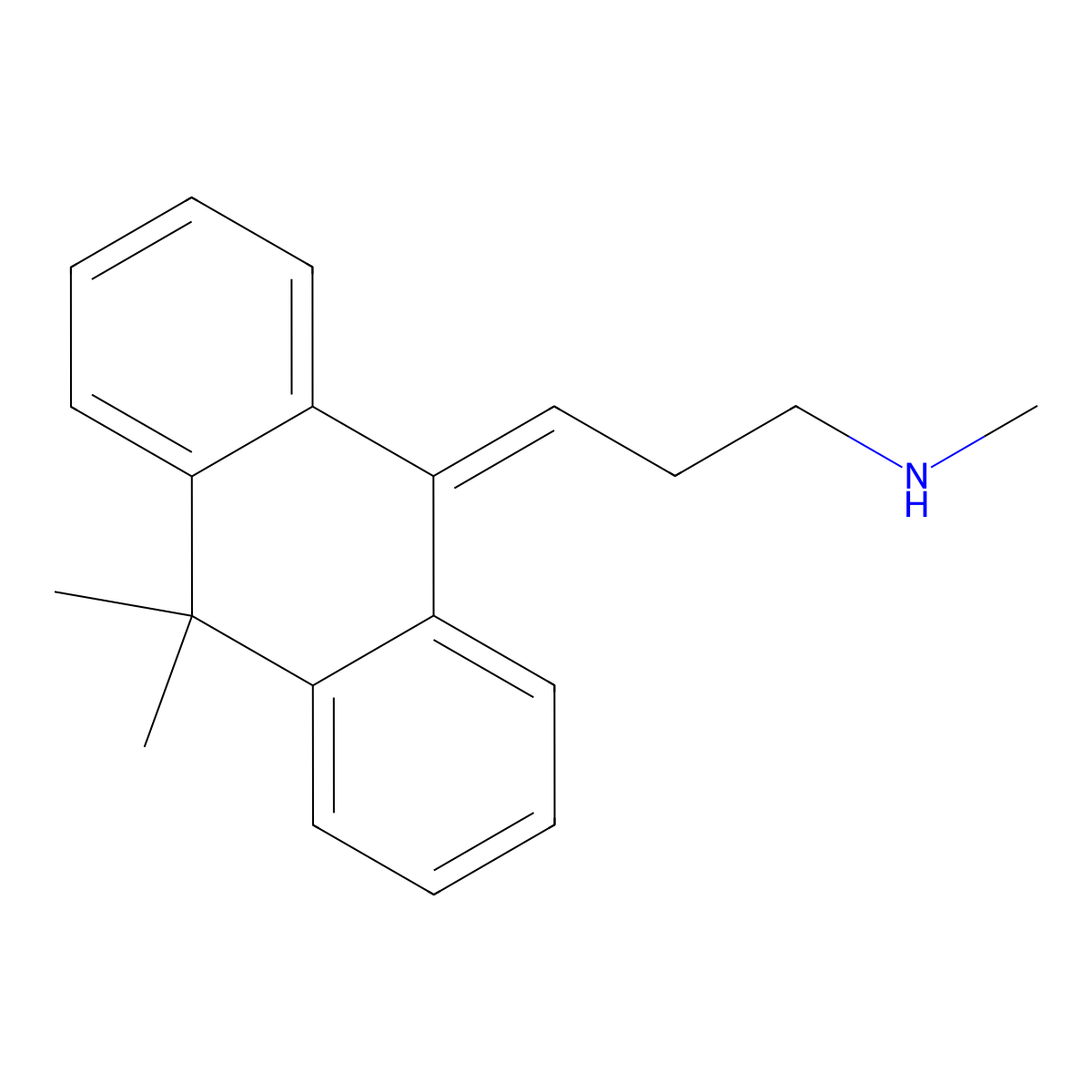 Litracen molecular structure, CAS 5118-30-9