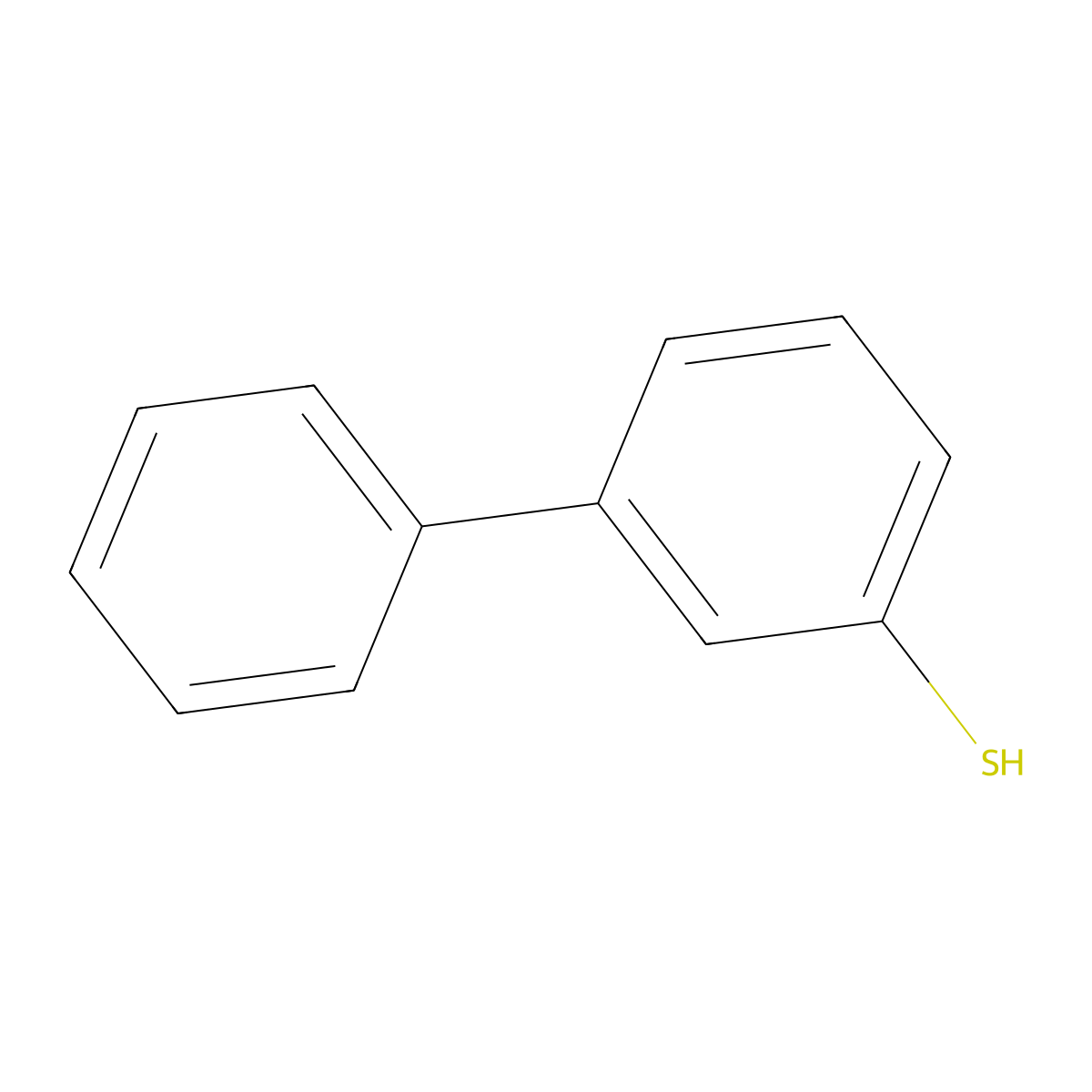 [1,1'-Biphenyl]-3-thiol molecular structure, CAS 51193-27-2