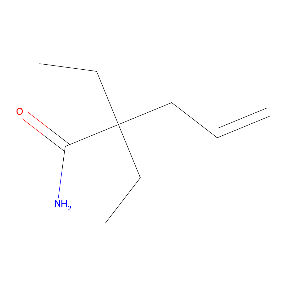 Valdetamide molecular structure, CAS 512-48-1
