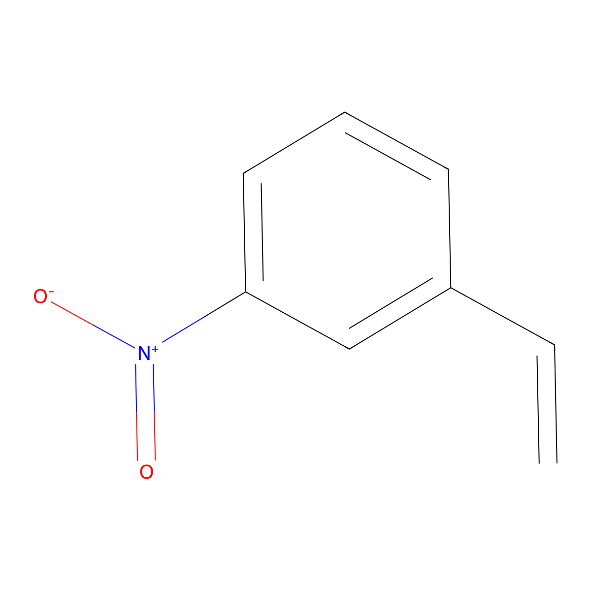 3-Nitrostyrene molecular structure, CAS 51209-60-0