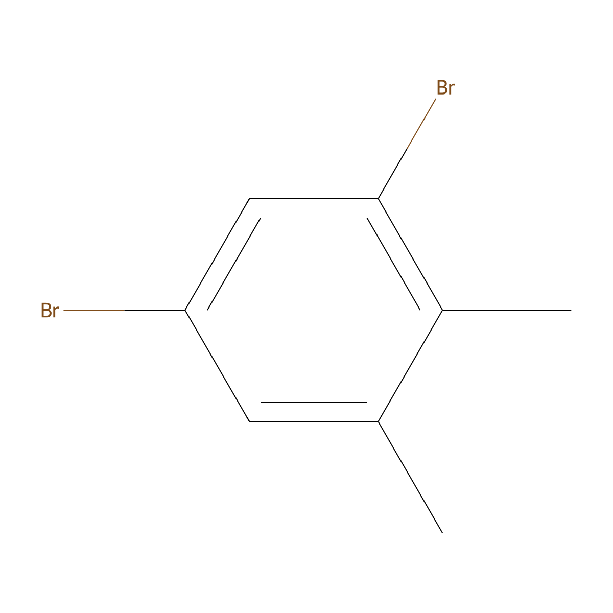 1,5-Dibromo-2,3-dimethylbenzene molecular structure, CAS 51209-82-6