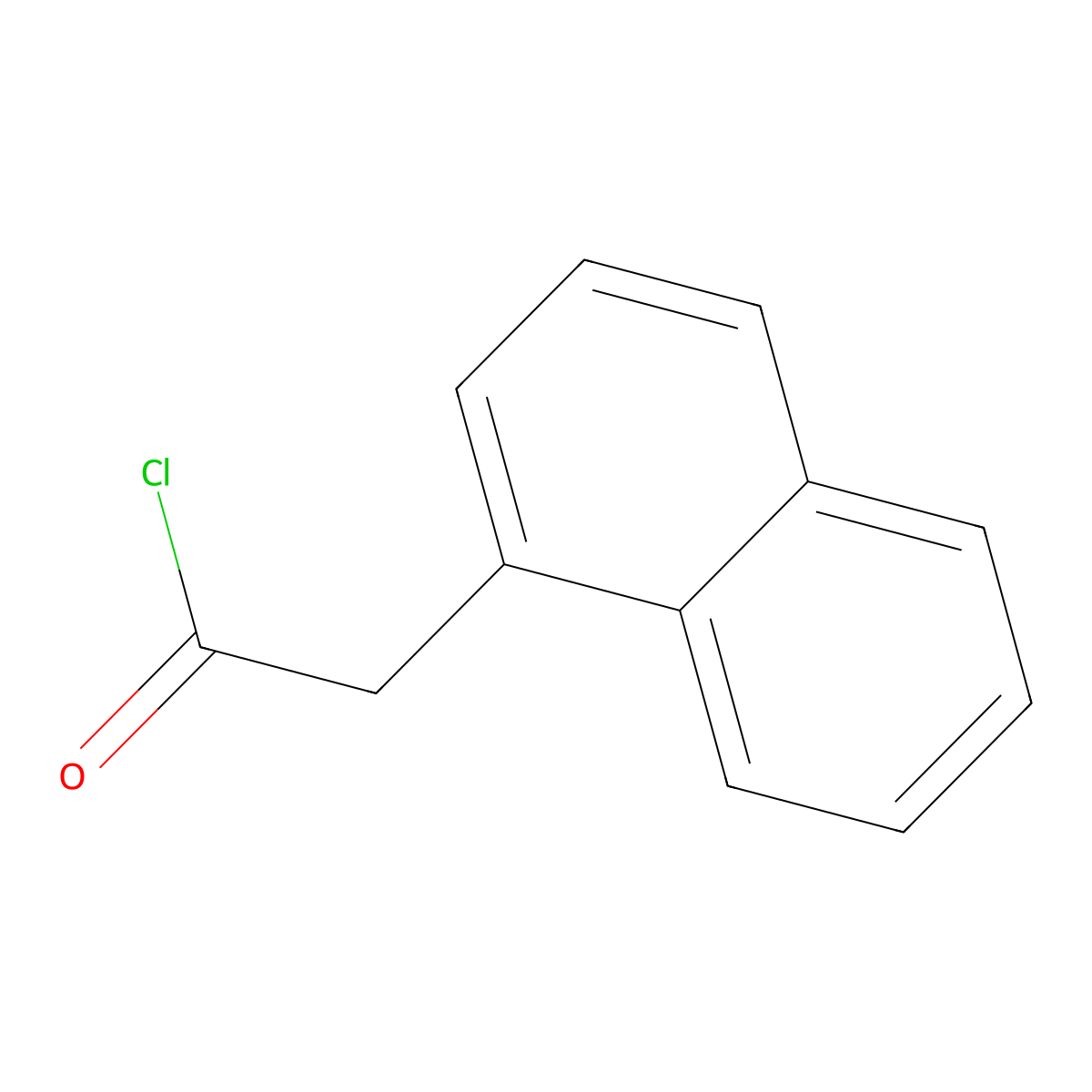 2-(Naphthalen-1-yl)acetyl chloride molecular structure, CAS 5121-00-6