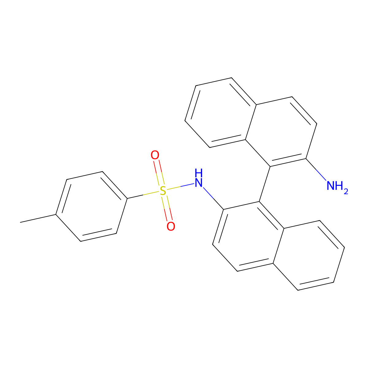 [(R)-N-2'-Amino[1,1'-binaphthalen]-2-yl]-4-methyl-benzenesulfonamide molecular structure, CAS 512170-32-0