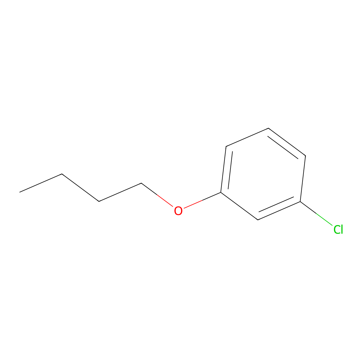 1-Butoxy-3-chlorobenzene molecular structure, CAS 51241-34-0