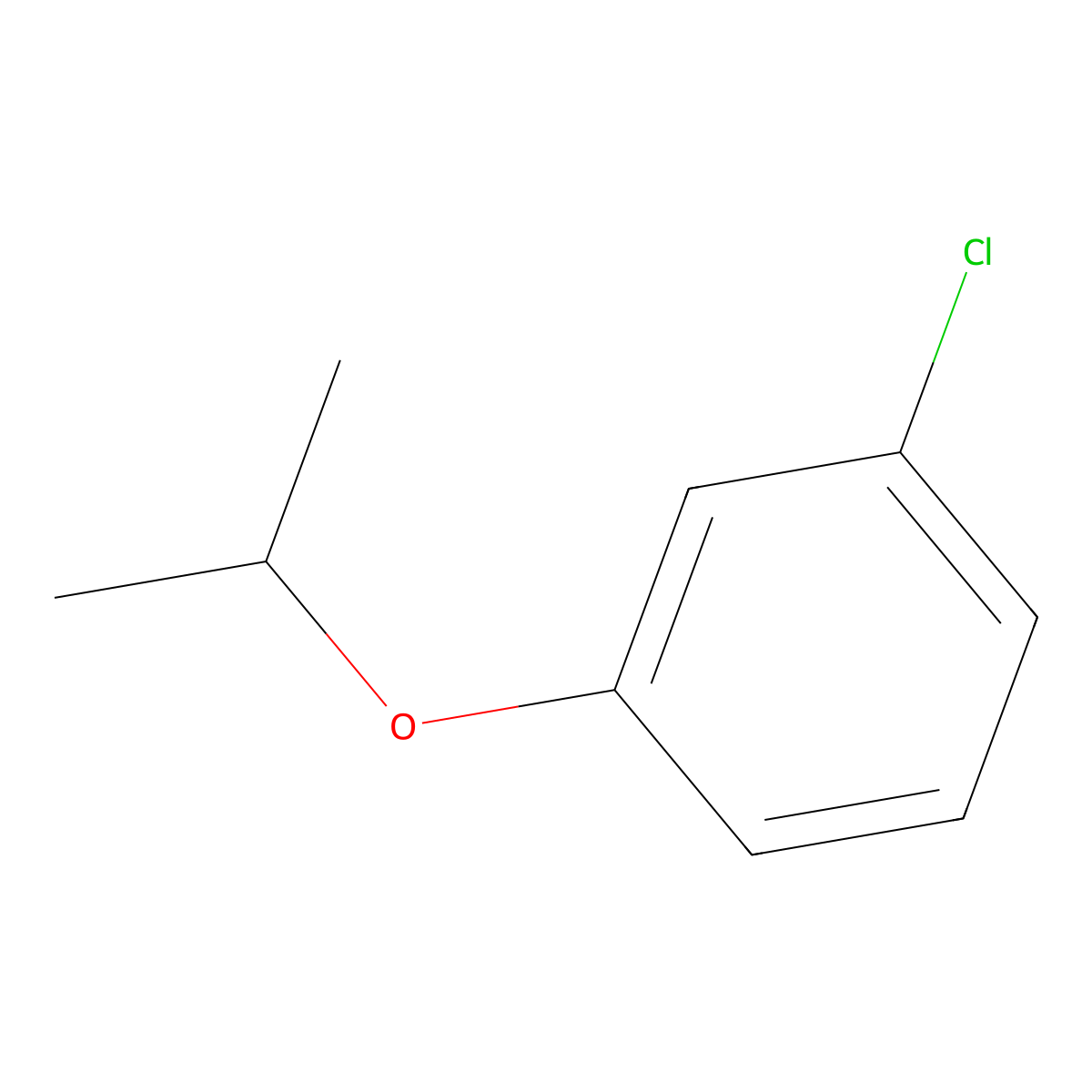1-Chloro-3-(propan-2-yloxy)benzene molecular structure, CAS 51241-42-0