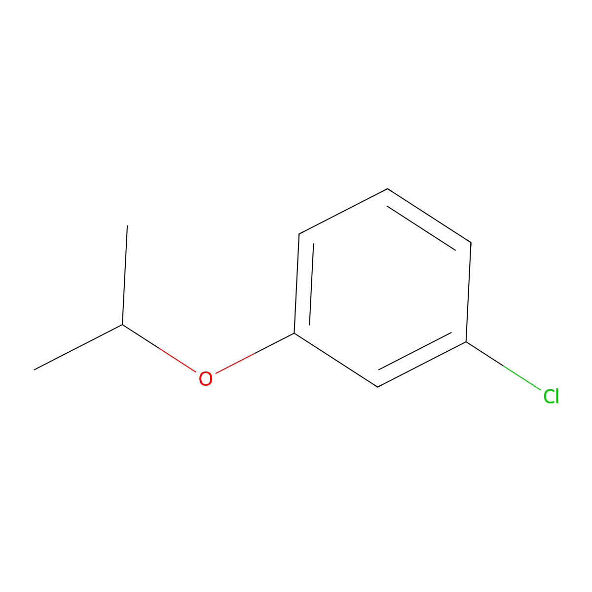 1-Chloro-3-(propan-2-yloxy)benzene molecular structure, CAS 51241-42-0