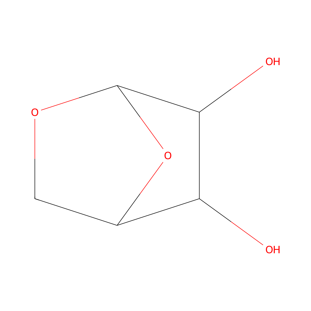 1,5-Anhydro-beta-D-xylofuranose molecular structure, CAS 51246-91-4
