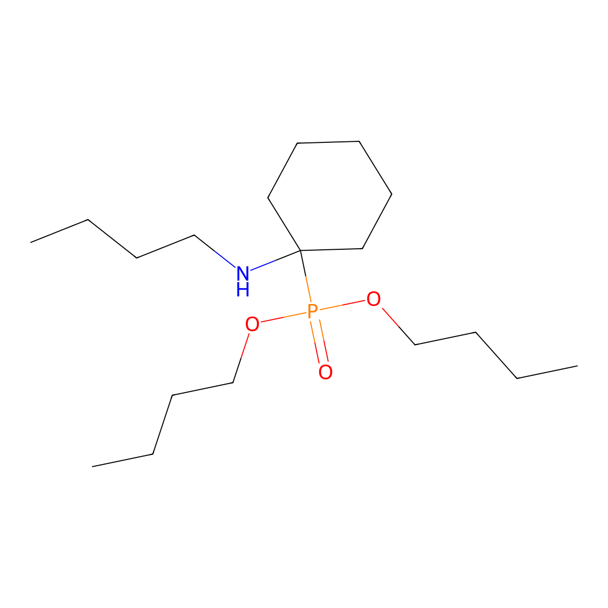 Buminafos molecular structure, CAS 51249-05-9