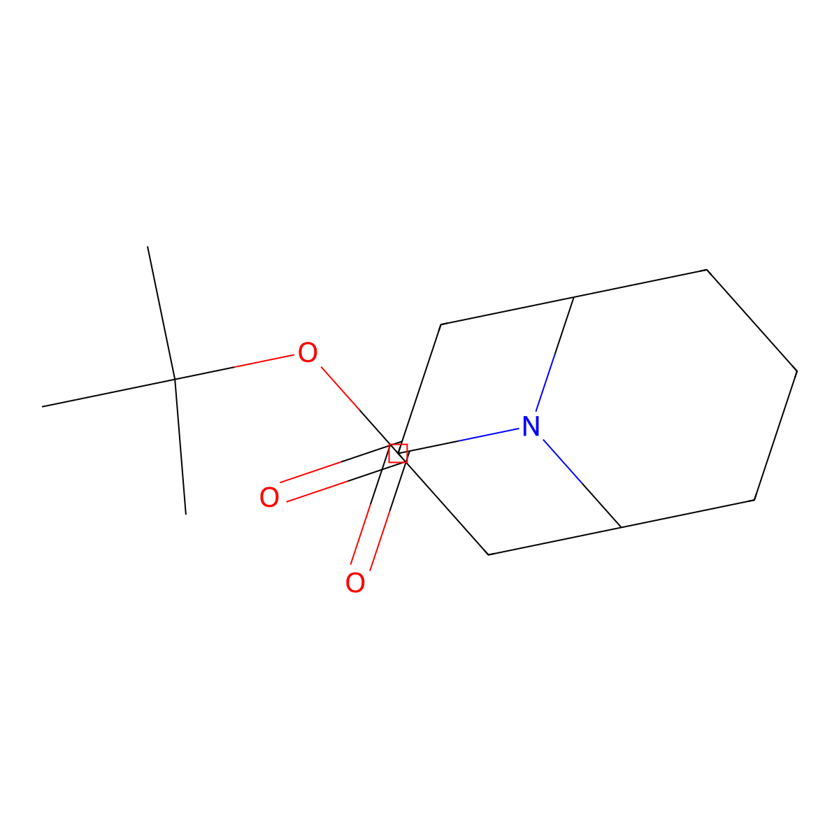 N-Boc-9-azabicyclo[3.3.1]nonan-3-one molecular structure, CAS 512822-27-4