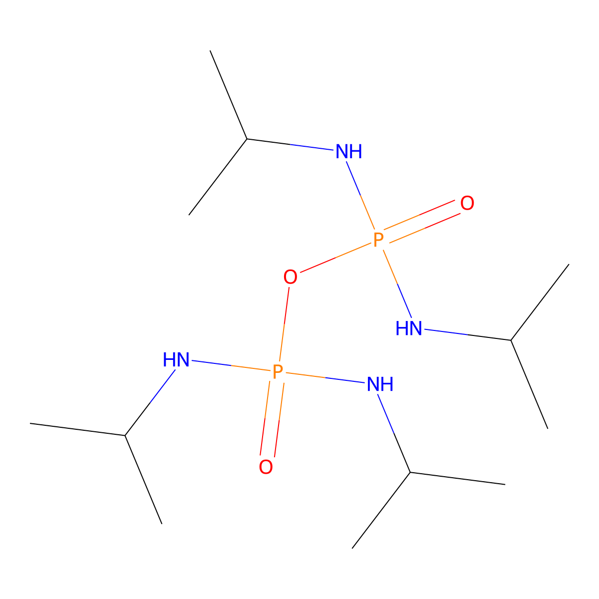 iso-OMPA molecular structure, CAS 513-00-8