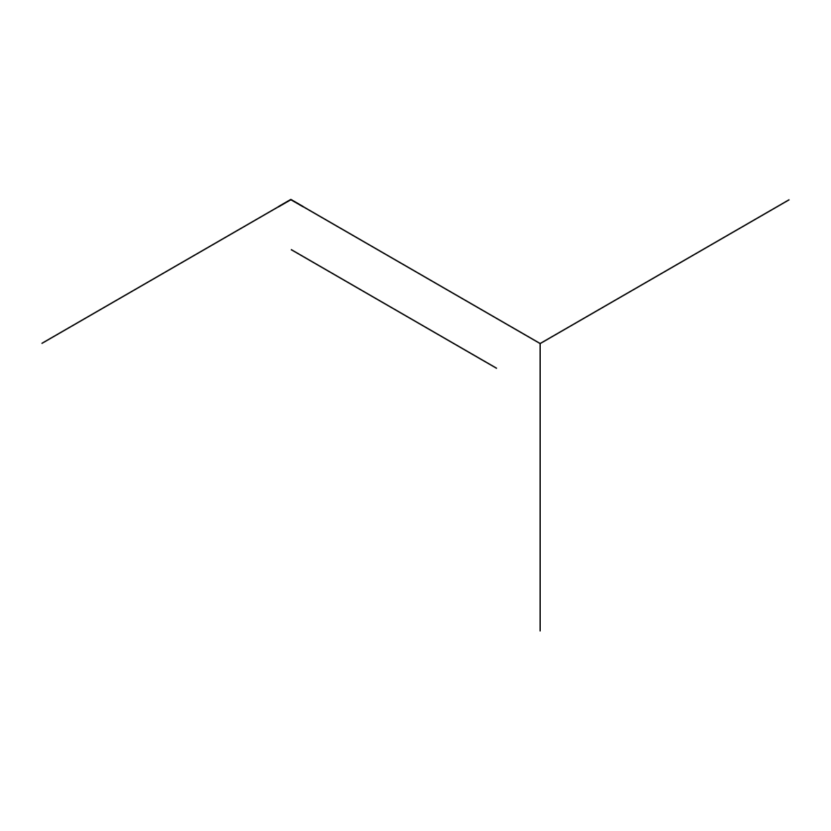 2-Methyl-2-butene molecular structure, CAS 513-35-9