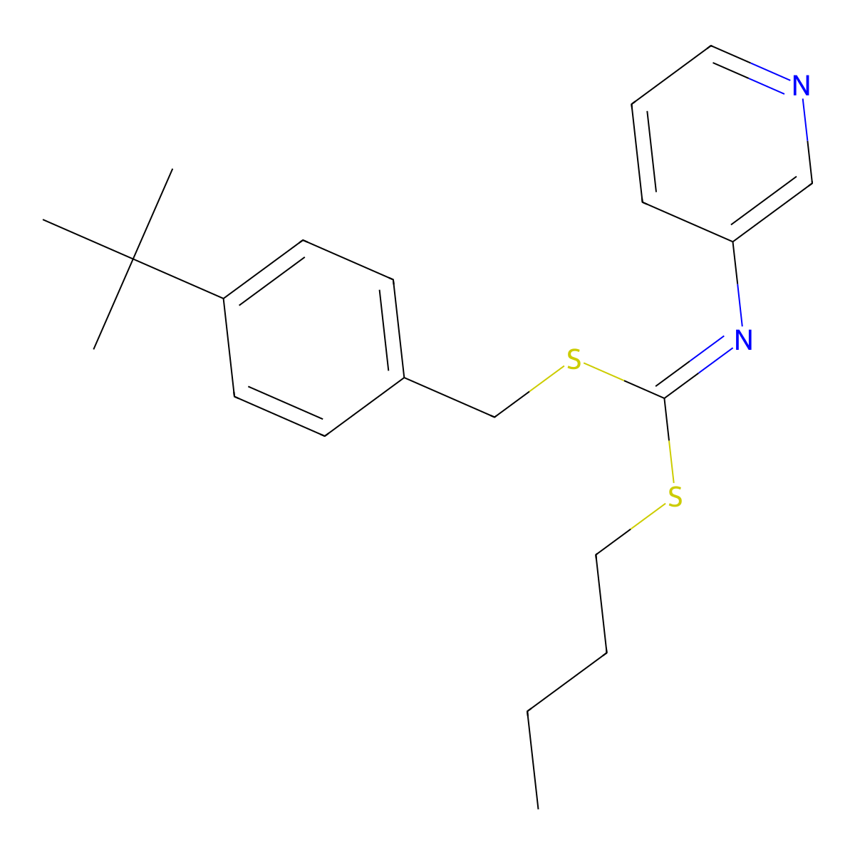 Buthiobate molecular structure, CAS 51308-54-4