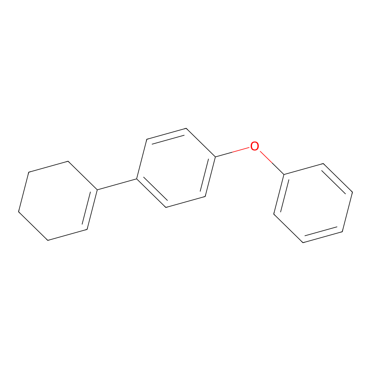4'-Phenoxy-2,3,4,5-tetrahydro-1,1'-biphenyl molecular structure, CAS 51324-45-9