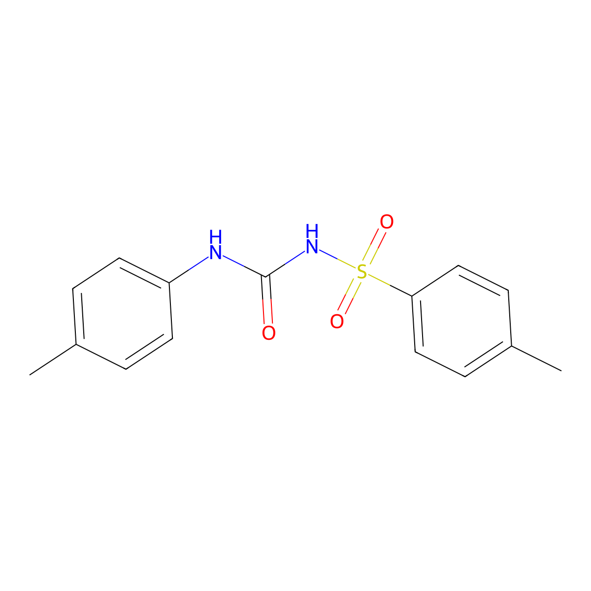 1-(p-Tolyl)-3-(p-tolylsulfonyl)-urea molecular structure, CAS 51327-36-7