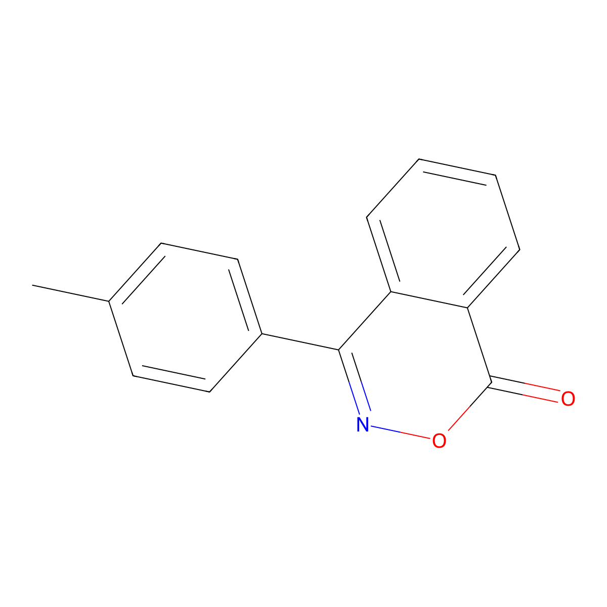 4-(p-Tolyl)-1H-benzo[d][1,2]oxazin-1-one molecular structure, CAS 51334-76-0