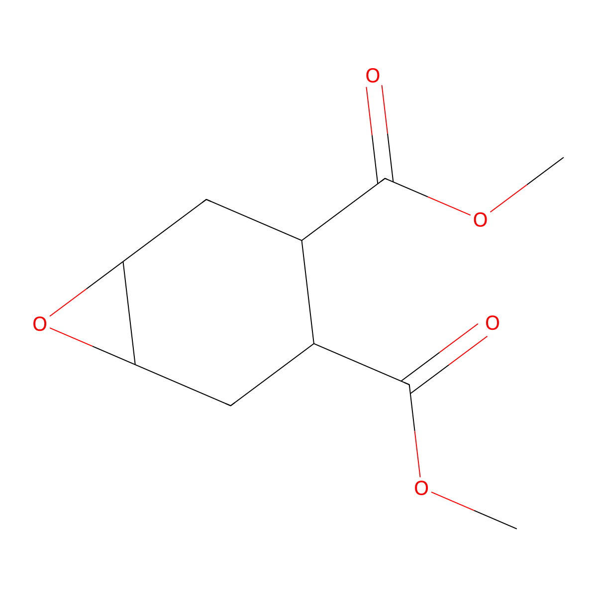Dimethyl 7-oxabicyclo[4.1.0]heptane-3,4-dicarboxylate molecular structure, CAS 51349-92-9
