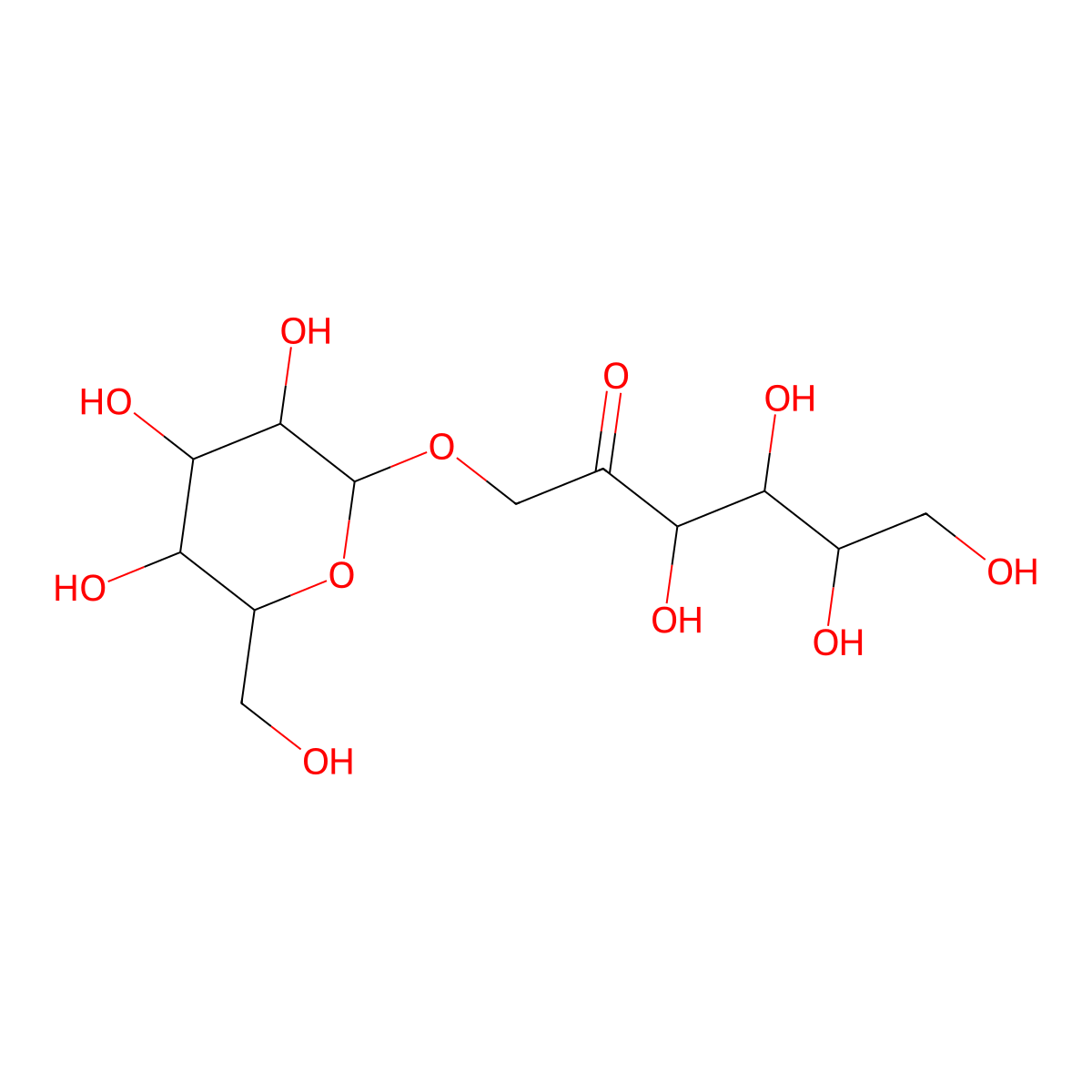 Trehalulose molecular structure, CAS 51411-23-5
