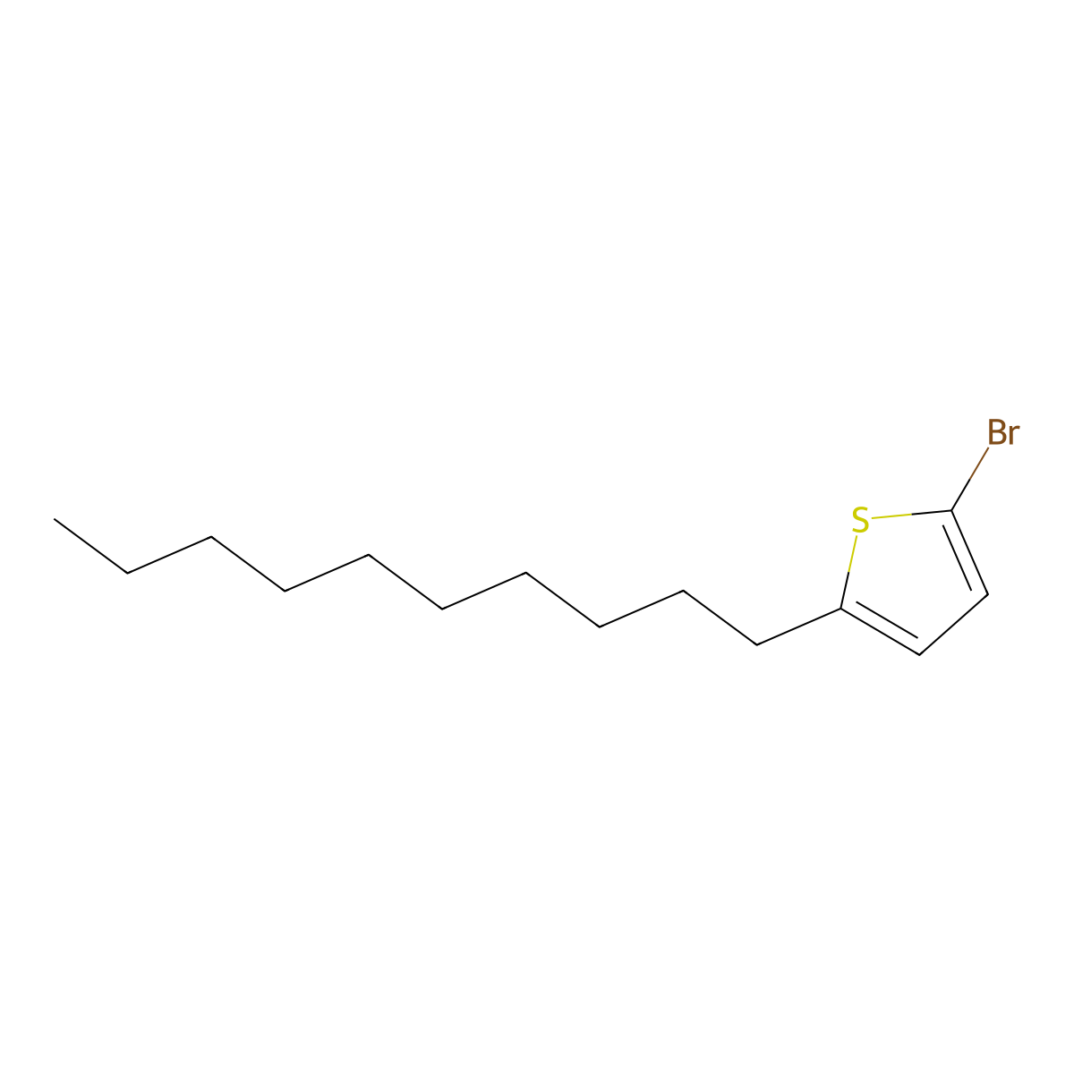 2-Bromo-5-decylthiophene molecular structure, CAS 514188-72-8