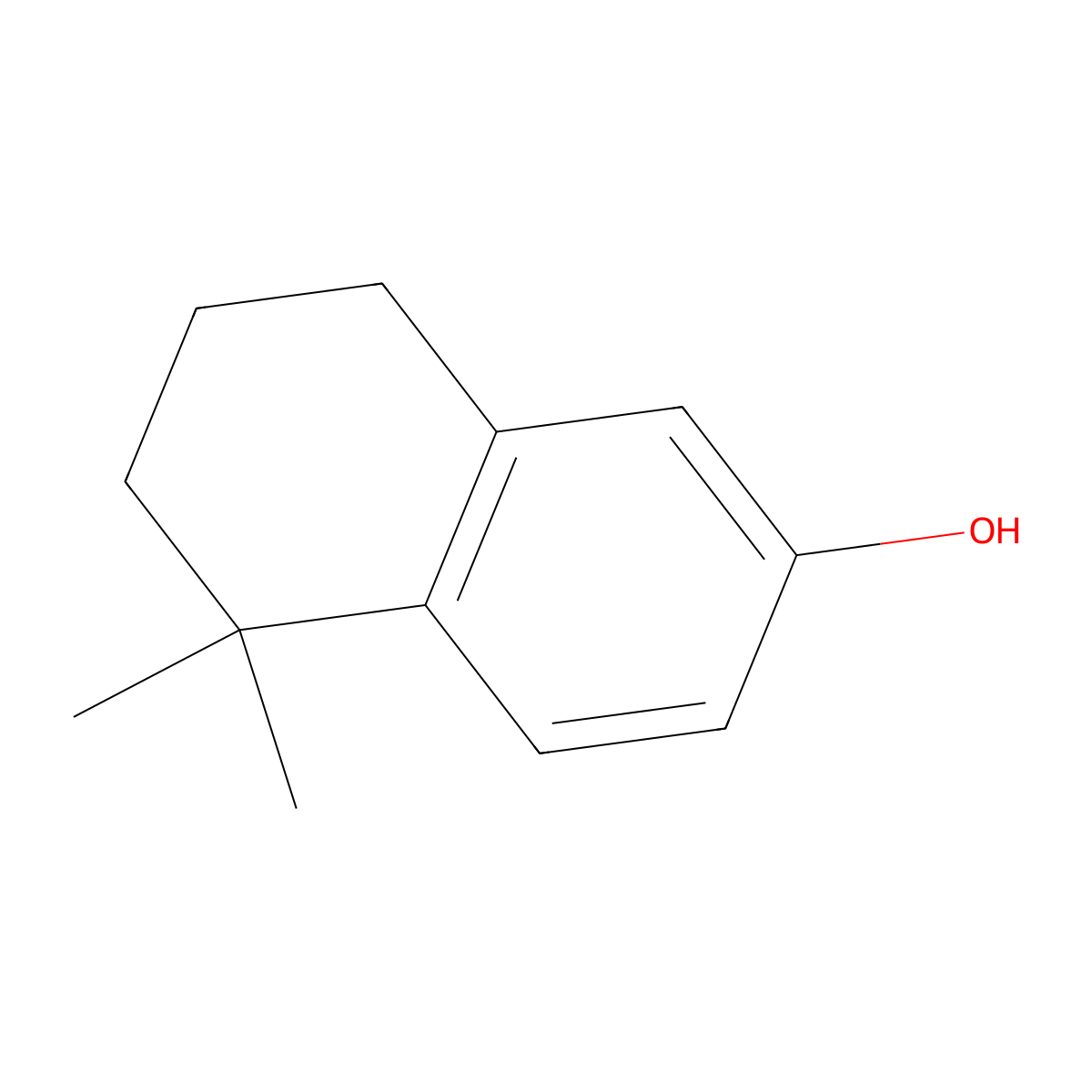 5,5-Dimethyl-5,6,7,8-tetrahydronaphthalen-2-ol molecular structure, CAS 51438-95-0