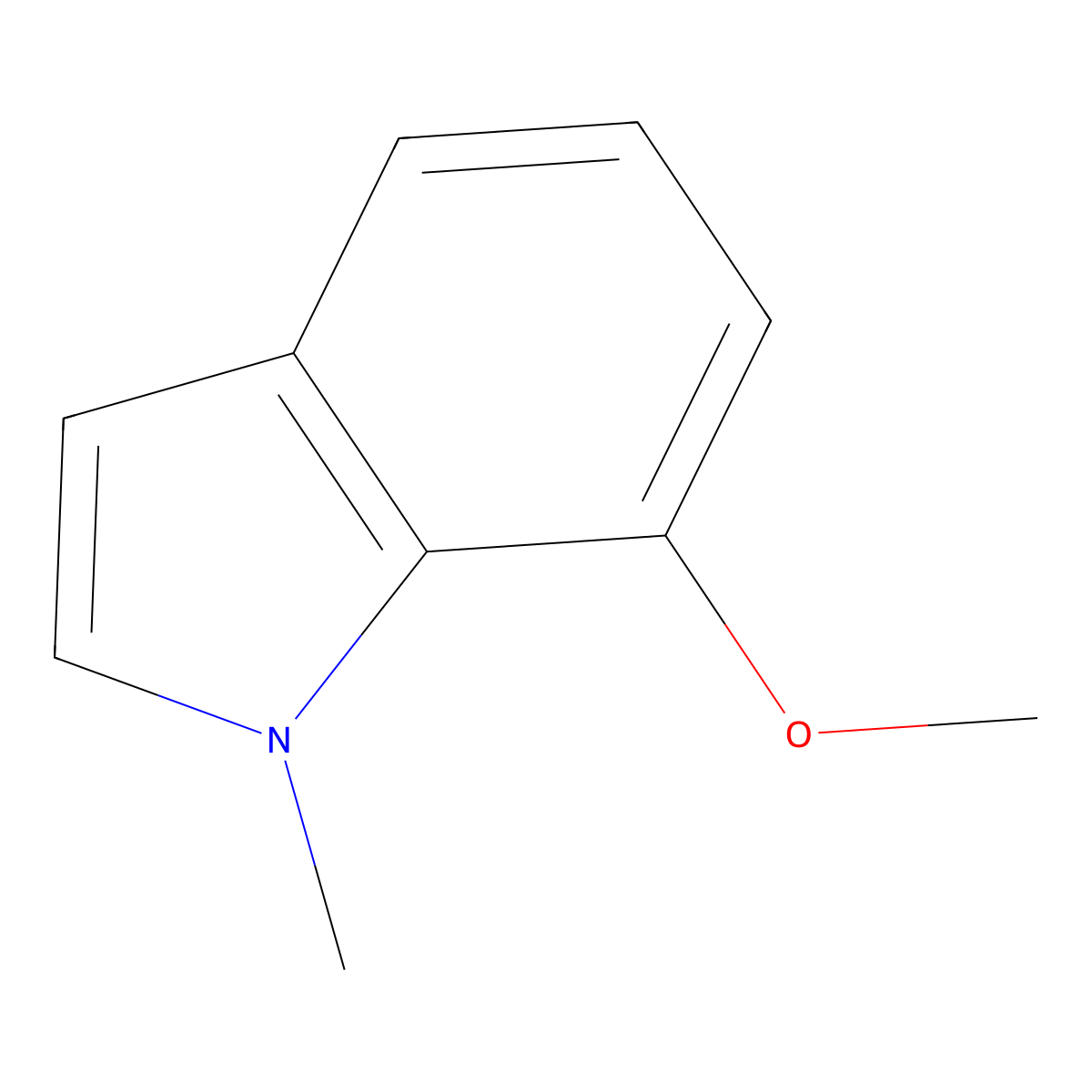 7-methoxy-1-methyl-1H-indole molecular structure, CAS 51460-41-4
