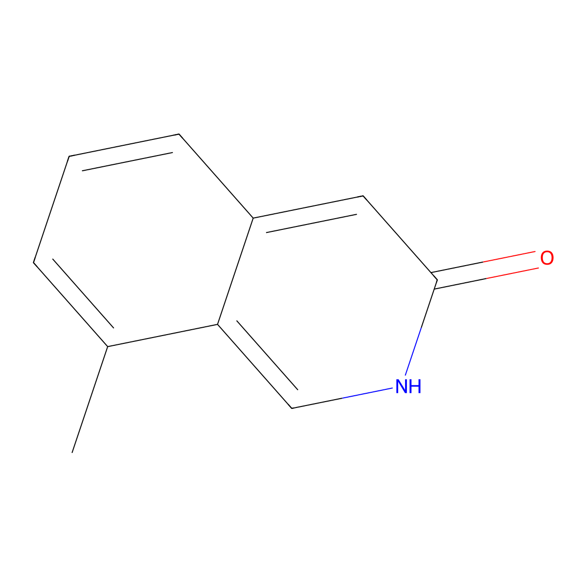 8-Methylisoquinolin-3(2H)-one molecular structure, CAS 51462-30-7