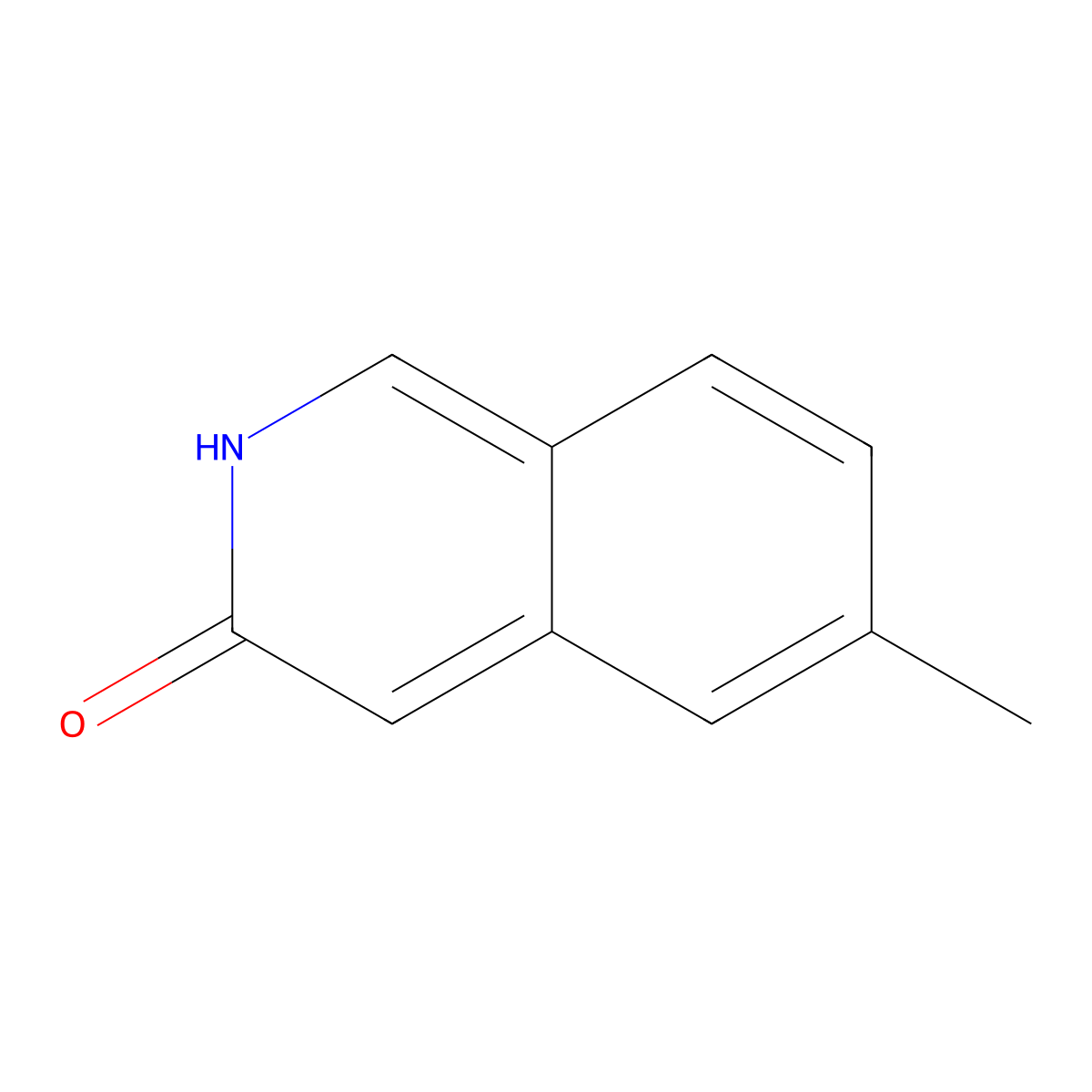 6-Methylisoquinolin-3-ol molecular structure, CAS 51463-11-7