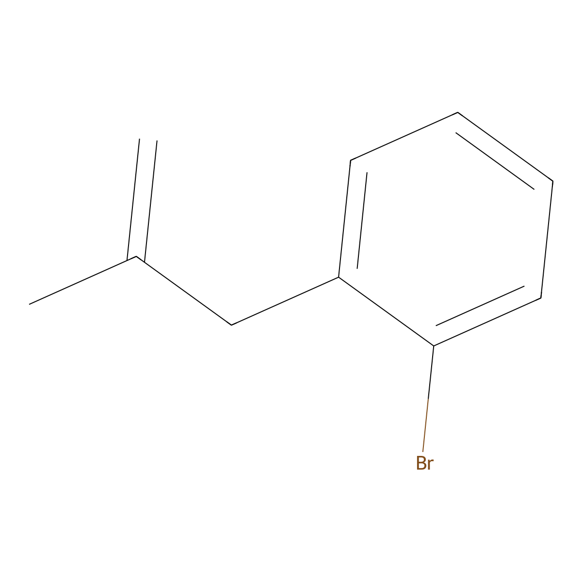 3-(2-Bromophenyl)-2-methyl-1-propene molecular structure, CAS 514821-14-8