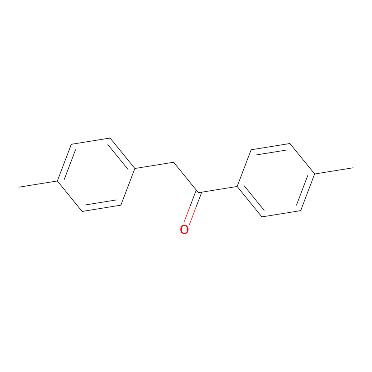 1,2-Bis(4-methylphenyl)ethan-1-one molecular structure, CAS 51490-06-3