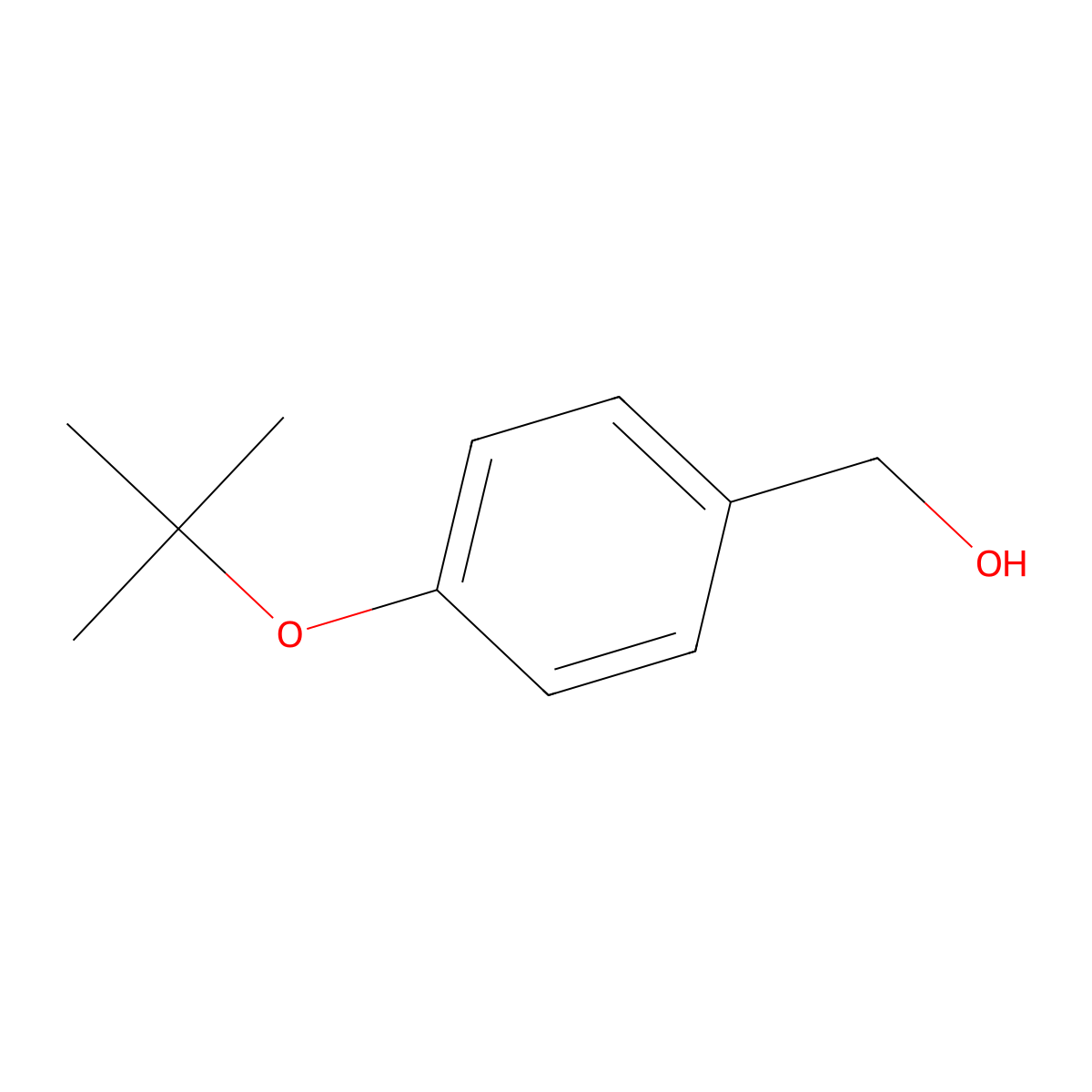 p-tert-Butoxybenzyl alcohol molecular structure, CAS 51503-08-3