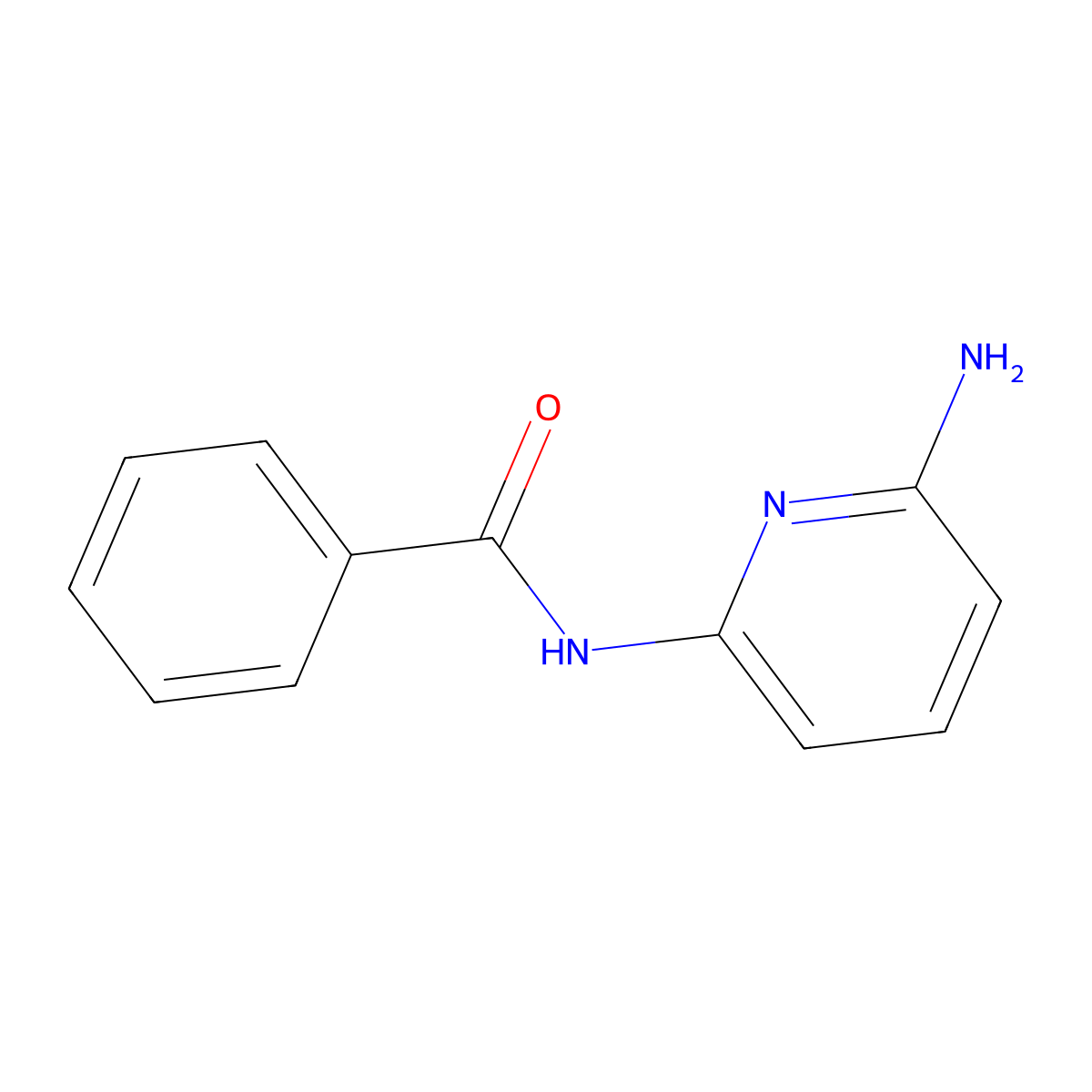 N-(6-Aminopyridin-2-yl)benzamide molecular structure, CAS 51505-07-8