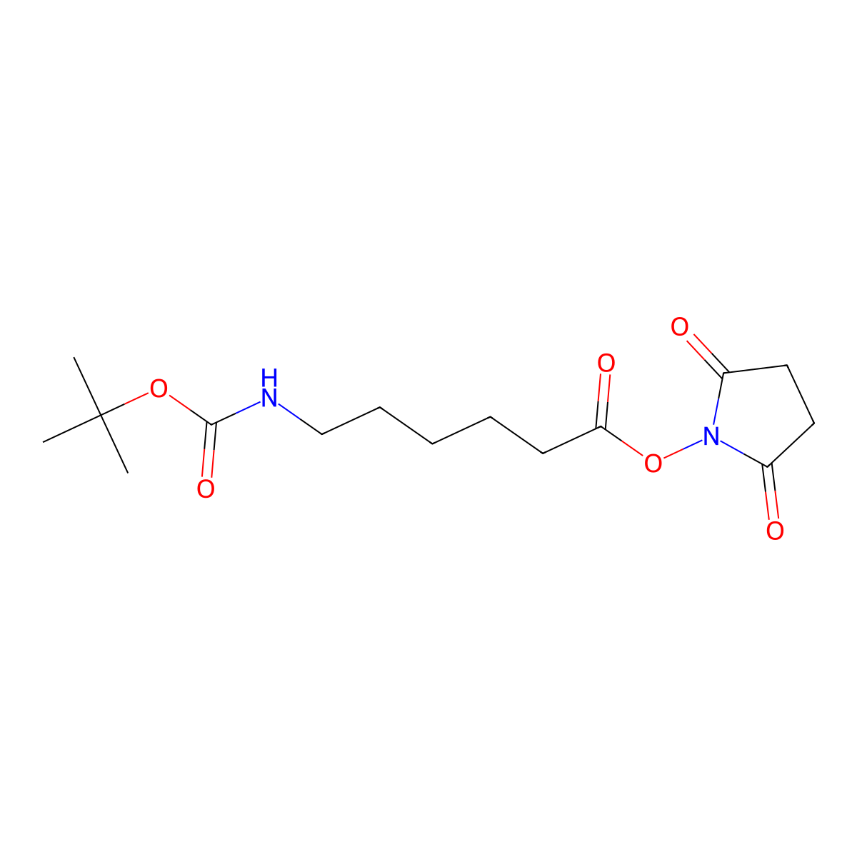 Boc-6-Ahx-OSu molecular structure, CAS 51513-80-5