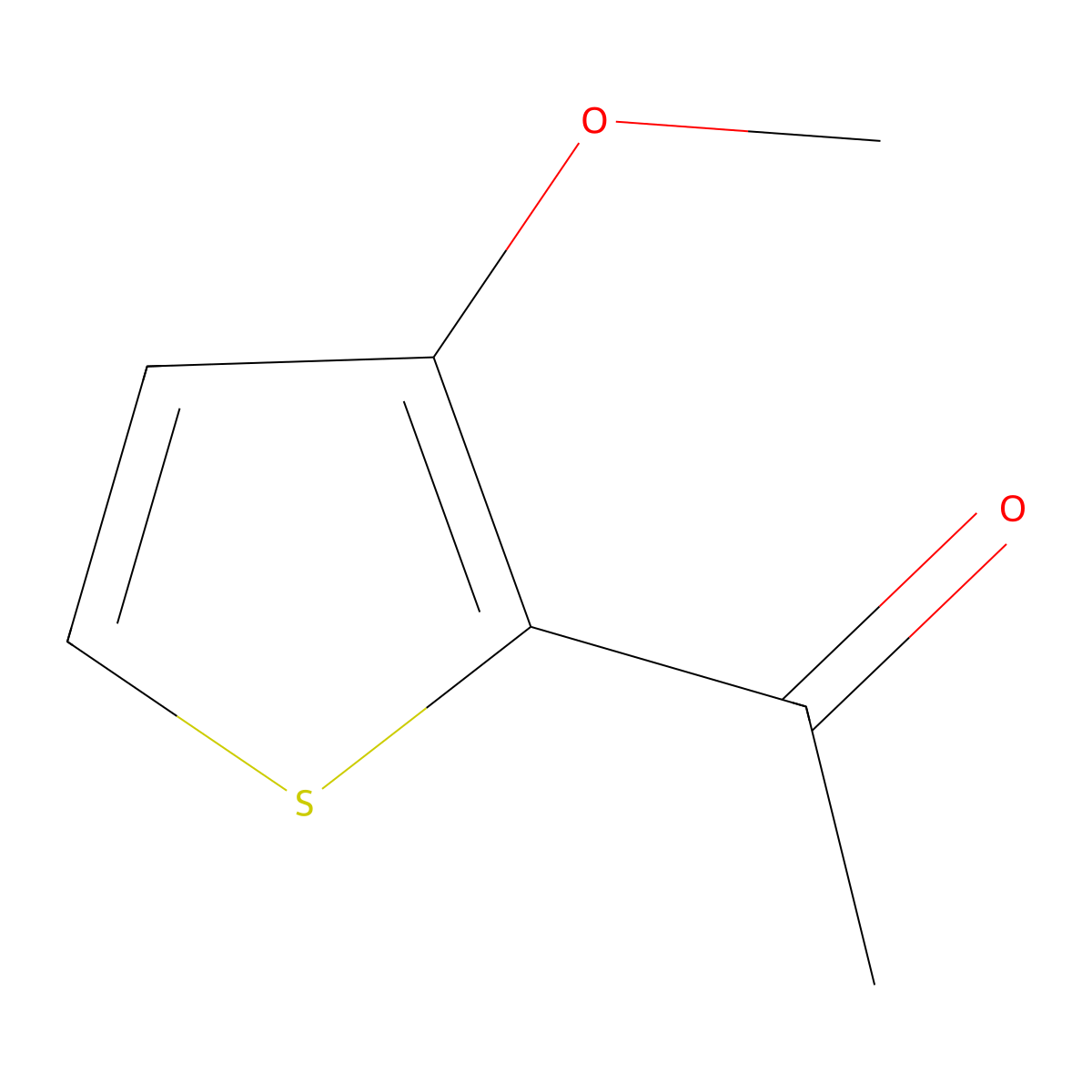 1-(3-Methoxy-2-thienyl)ethanone molecular structure, CAS 51514-36-4