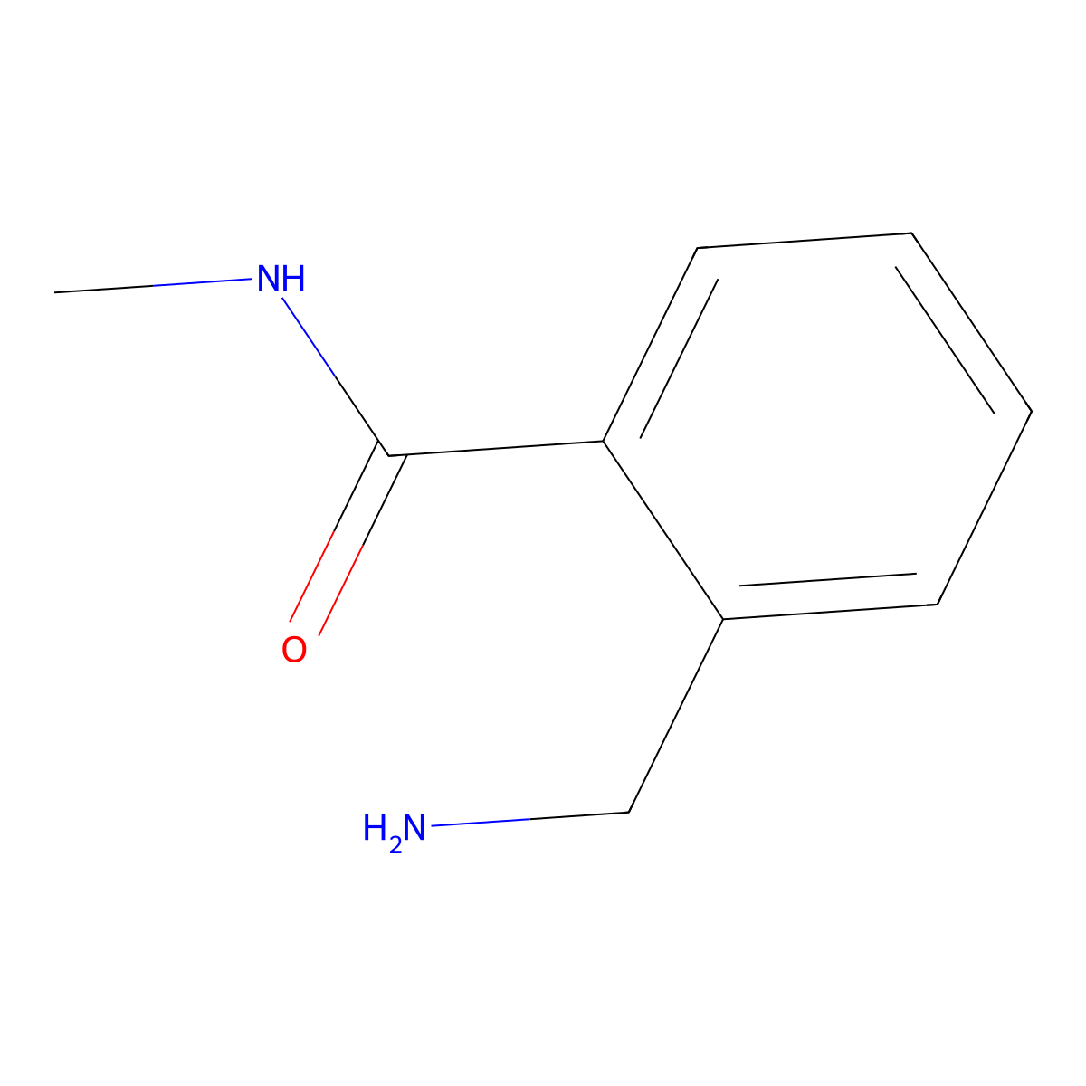 2-(aminomethyl)-N-methylBenzamide molecular structure, CAS 515153-86-3