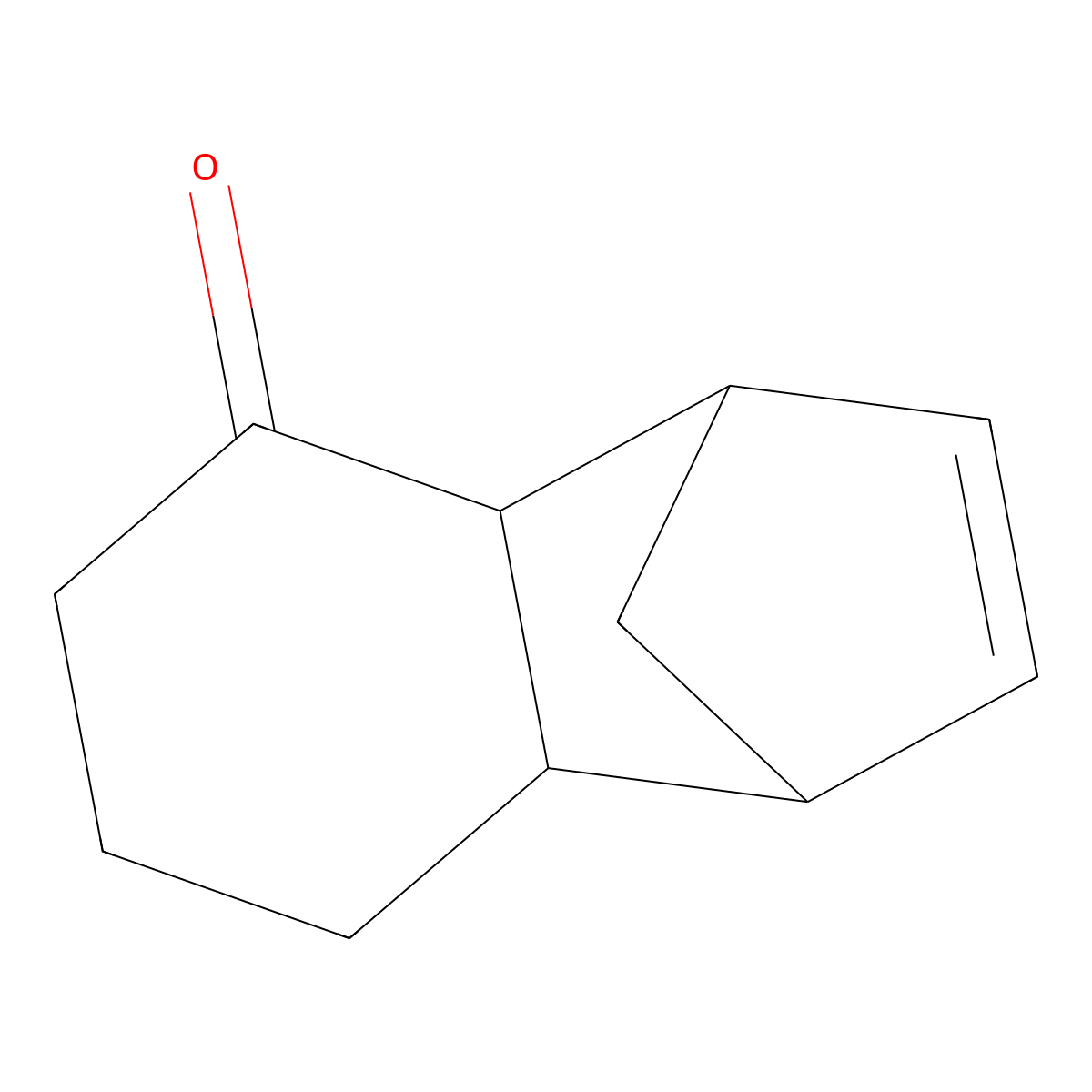 4,4a,6,7,8,8a-hexahydro-1,4-methanonaphthalen-5(1H)-one molecular structure, CAS 51519-65-4