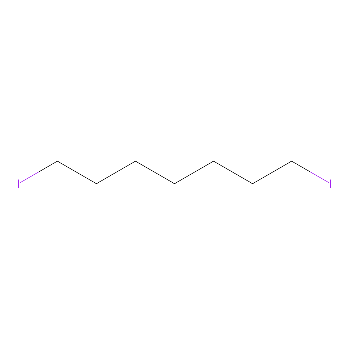 1,7-Diiodoheptane molecular structure, CAS 51526-03-5