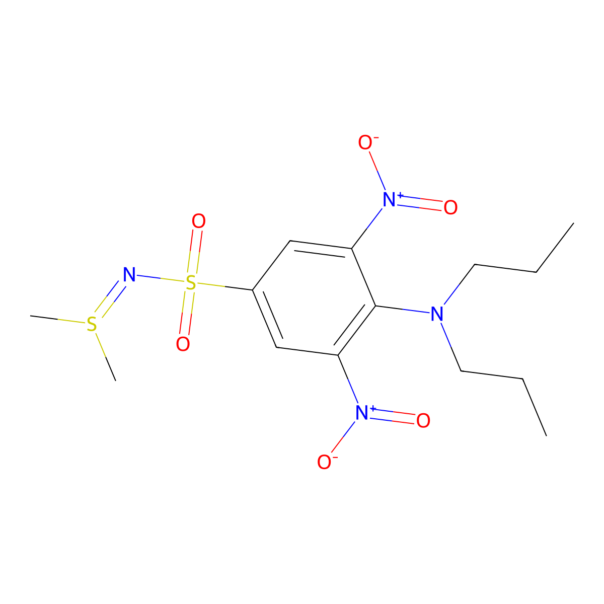 Prosulfalin molecular structure, CAS 51528-03-1