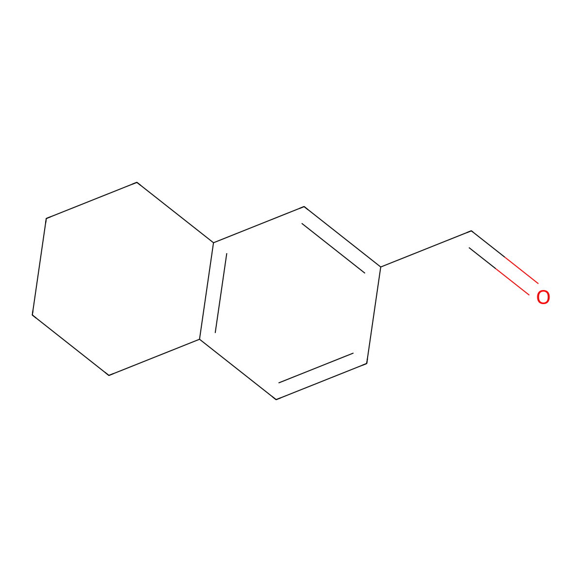 5,6,7,8-Tetrahydronaphthalene-2-carbaldehyde molecular structure, CAS 51529-97-6