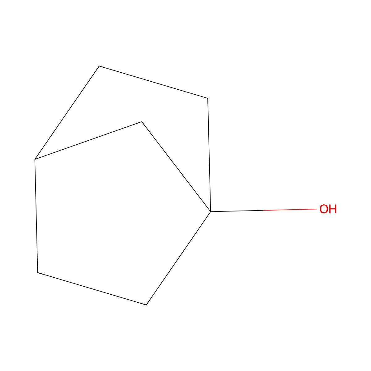 Bicyclo[2.2.1]heptan-1-ol molecular structure, CAS 51566-98-4