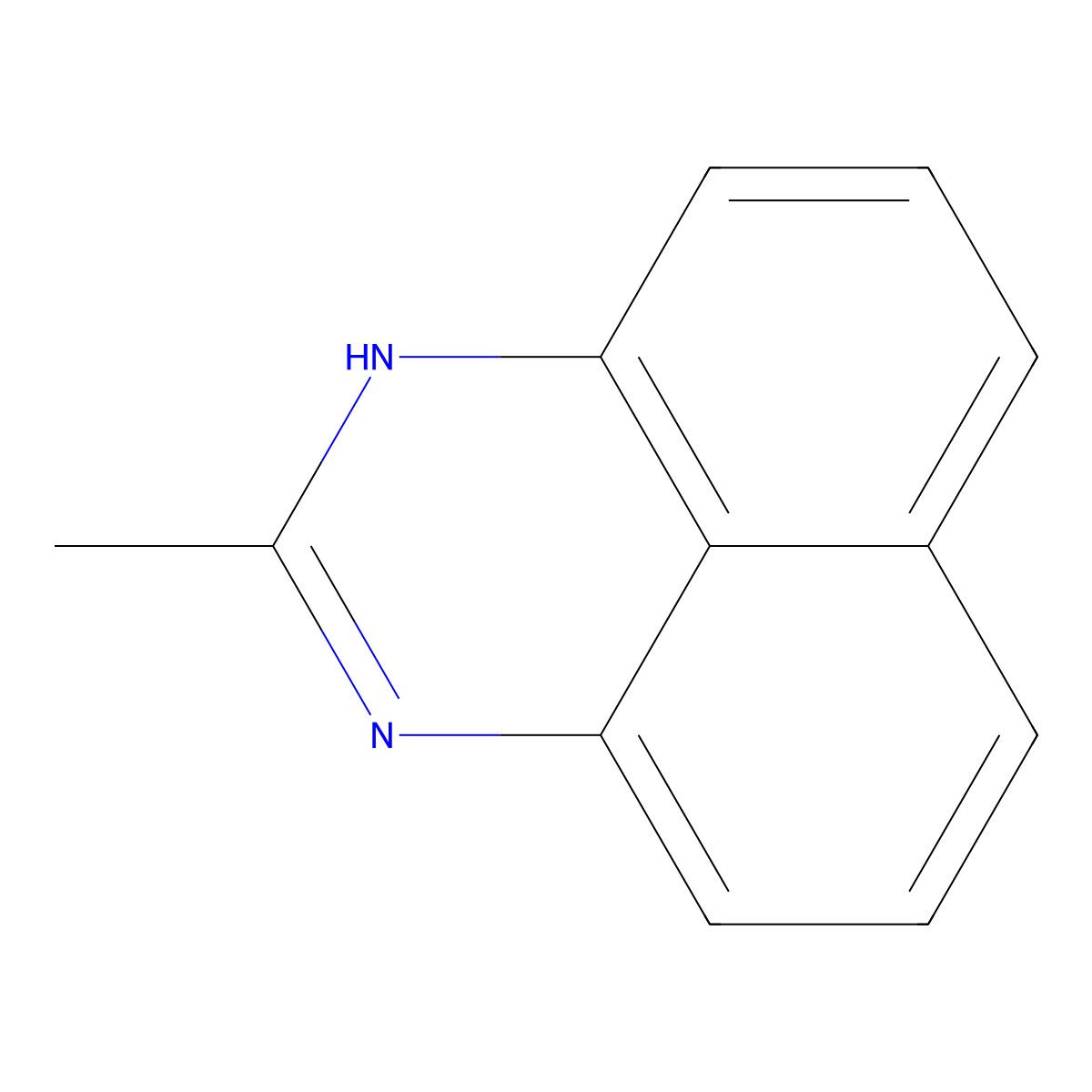 2-methyl-1H-perimidine molecular structure, CAS 5157-10-8