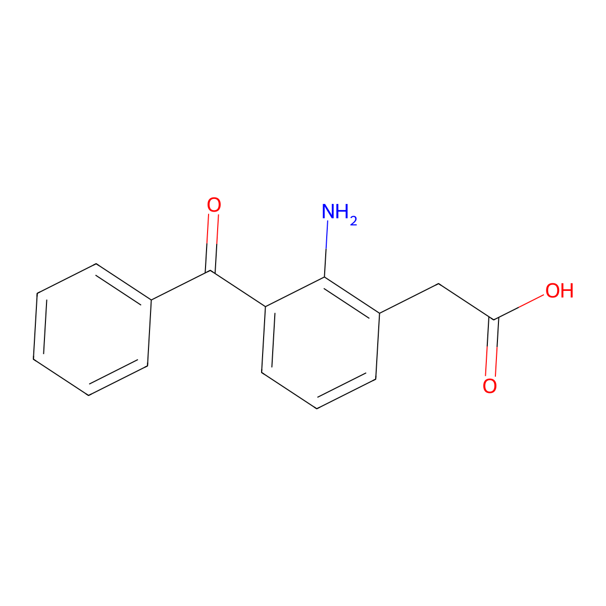 Amfenac molecular structure, CAS 51579-82-9