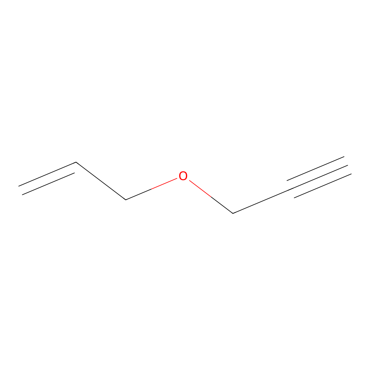 3-(Prop-2-yn-1-yloxy)prop-1-ene molecular structure, CAS 51580-41-7