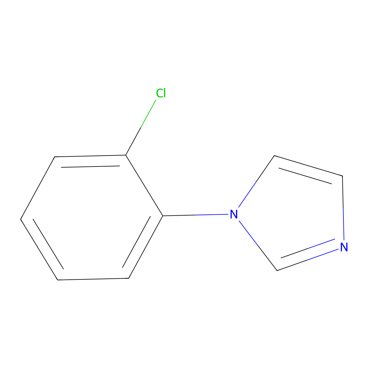 1-(2-Chlorophenyl)imidazole molecular structure, CAS 51581-50-1