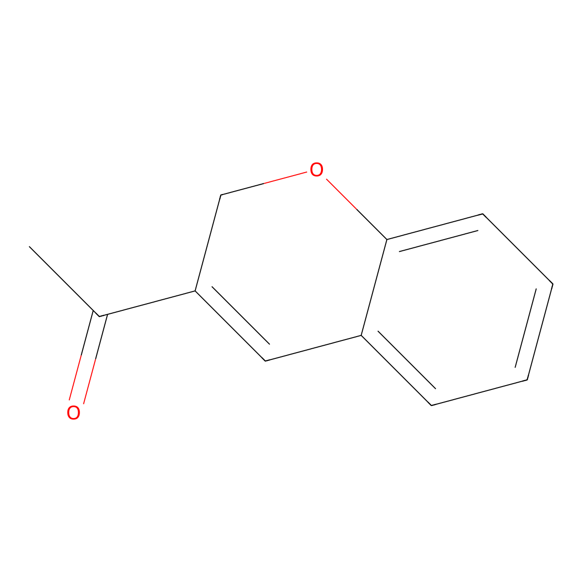 1-(2H-1-Benzopyran-3-yl)ethanone molecular structure, CAS 51593-70-5