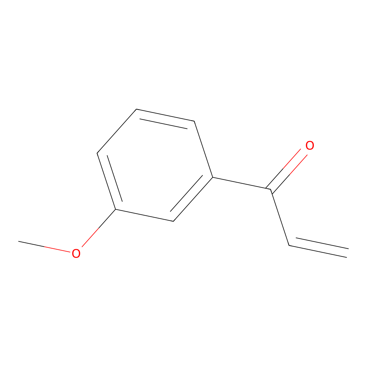 2-Propen-1-one, 1-(3-methoxyphenyl)- molecular structure, CAS 51594-60-6
