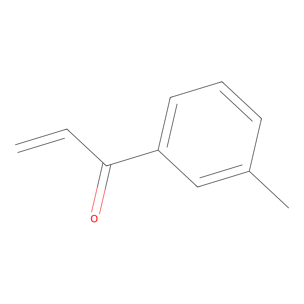 2-Propen-1-one, 1-(3-methylphenyl)- molecular structure, CAS 51594-61-7
