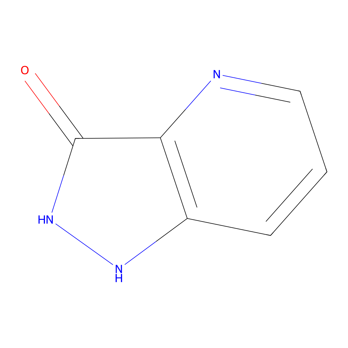 1H-Pyrazolo[4,3-b]pyridin-3(2H)-one molecular structure, CAS 51617-92-6