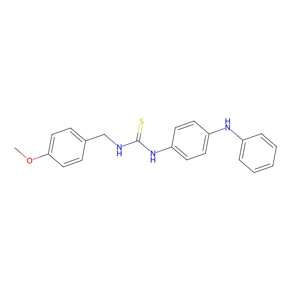 1-(4-Methoxybenzyl)-3-[4-(phenylamino)phenyl]thiourea molecular structure, CAS 516457-06-0
