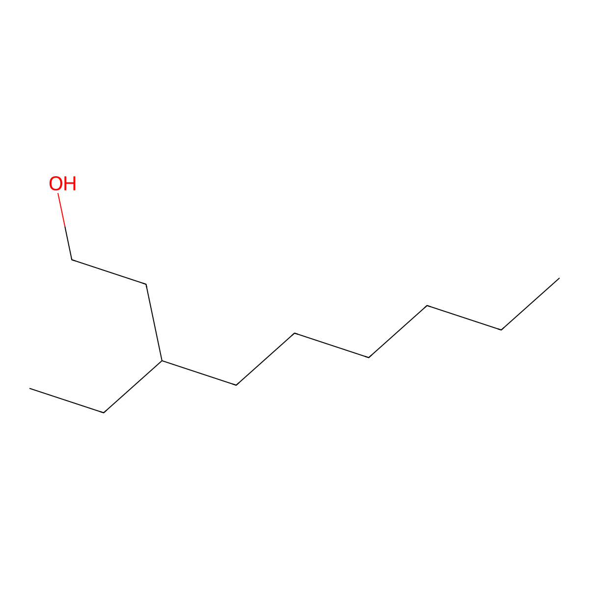3-Ethylnonan-1-ol molecular structure, CAS 51655-55-1