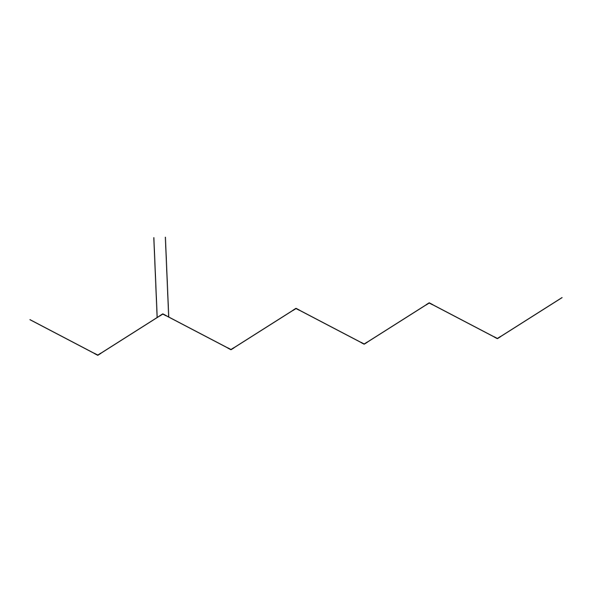 2-Ethyl-1-octene molecular structure, CAS 51655-64-2